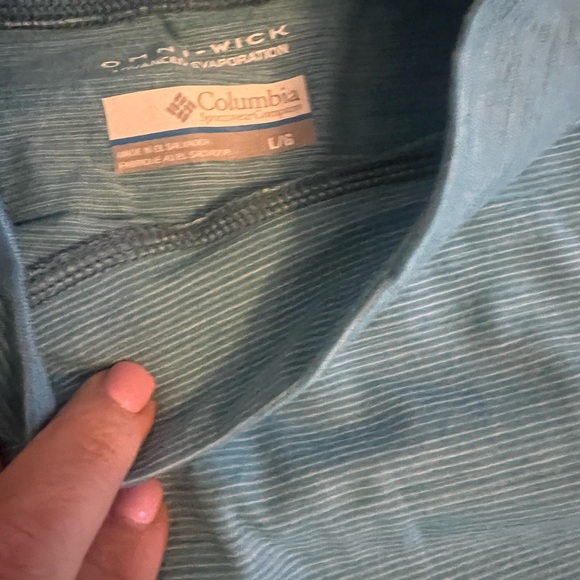 Columbia Blue Long Sleeve Top - Picture 2 of 4